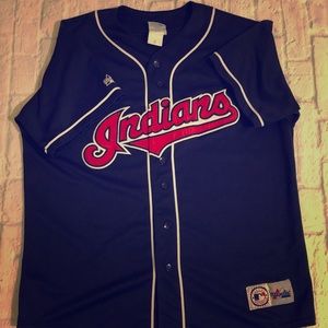 Indians Baseball Jersey Majestic XL